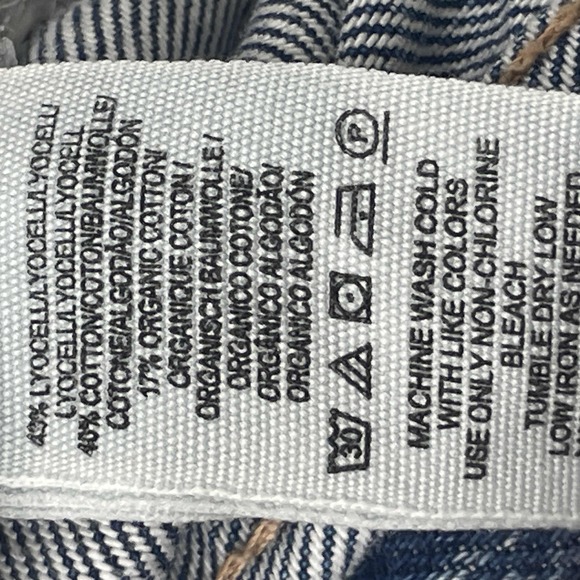 We The Free Blue Medium Stone wash Ankle Crop Distressed Jeans‎ Raw Hem 26 waist - Picture 11 of 11